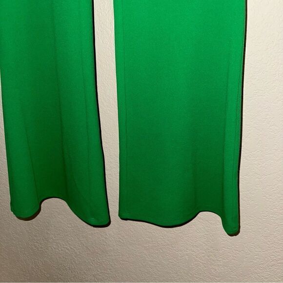 MELLODAY Green Wide-Leg Pants - Size M - Picture 6 of 12